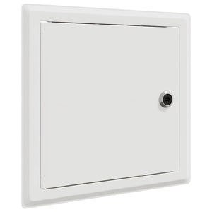 Pannello di Accesso 2 pcs Bianco 20 x 20 cm Acciaio 42010260