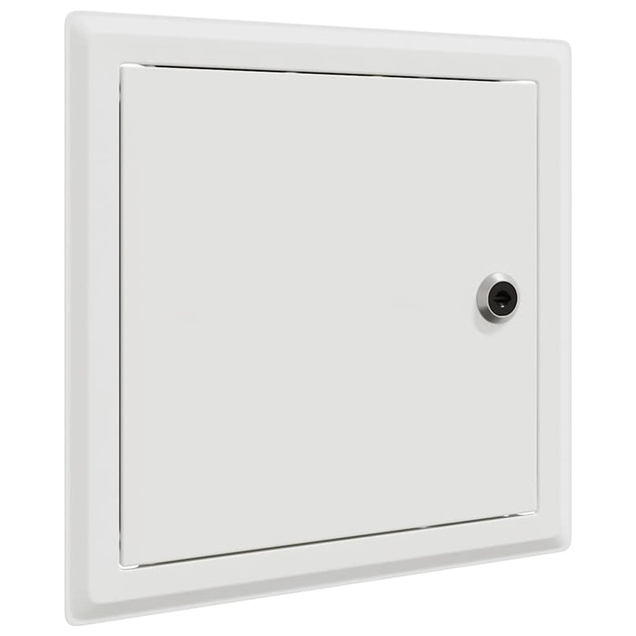 Pannello di Accesso 2 pcs Bianco 20 x 20 cm Acciaio 42010260