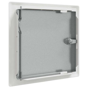 Pannello di Accesso 2 pcs Bianco 20 x 20 cm Acciaio 42010260