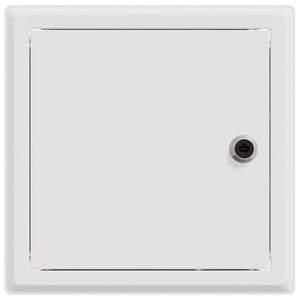 Pannello di Accesso 2 pcs Bianco 20 x 20 cm Acciaio 42010260
