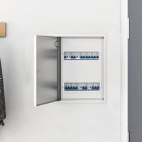 vidaXL Pannello di Accesso Bianco 30 x 40 cm Acciaio