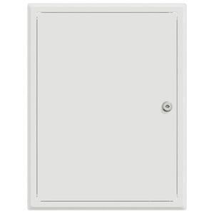 vidaXL Pannello di Accesso Bianco 30 x 40 cm Acciaio