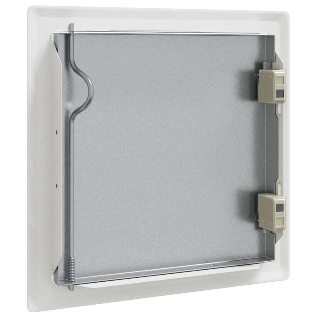 Pannello di Accesso 2 pcs Bianco 20 x 20 cm Acciaio 42010264