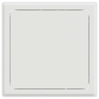 Pannello di Accesso 2 pcs Bianco 20 x 20 cm Acciaio 42010264