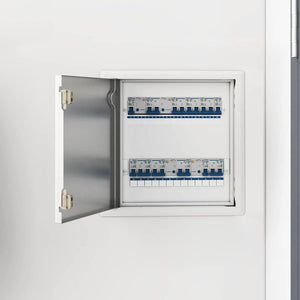 Pannello di Accesso Bianco 30 x 30 cm Acciaio 42010266