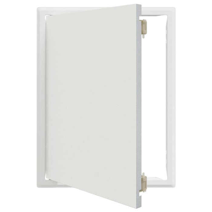 vidaXL Pannello di Accesso Bianco 30 x 40 cm Acciaio