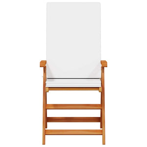 Sdraio da giardino reclinabili con cuscini 4 pezzi in legno massello di teak 3375769