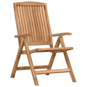 Set Lounge da Giardino 4 pcs Marrone Legno di teak solido 3375780