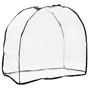 vidaXL Passeggino pieghevole per animali Blu 78 x 54 x 101 cm