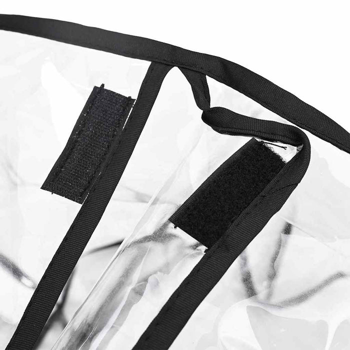 vidaXL Copertura per carrozzina per animali Altro Trasparente