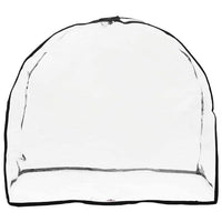 vidaXL Copertura per carrozzina per animali Altro Trasparente