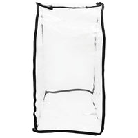 vidaXL Copertura per carrozzina per animali Altro Trasparente