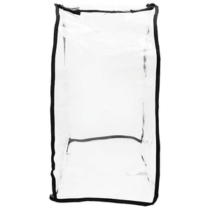 vidaXL Copertura per carrozzina per animali Altro Trasparente