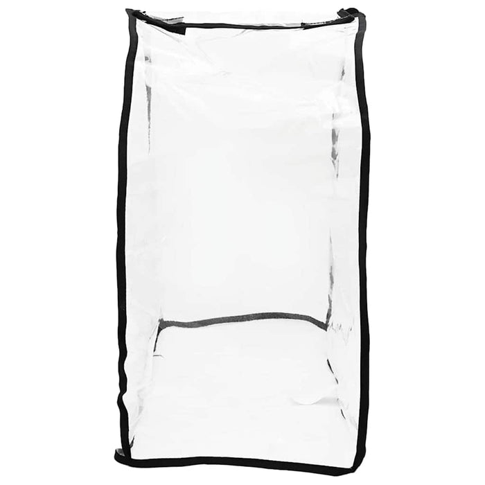 vidaXL Copertura per carrozzina per animali Altro Trasparente