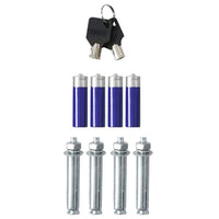 Cassaforte elettronica digitale con blocco per impronte digitali 20x31x20 cm in acciaio 42011310