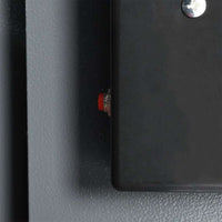 Cassaforte Elettronica Digitale con Blocco per Impronte 31x35x50 cm Acciaio 42011312