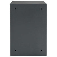 Cassaforte Elettronica Digitale con Blocco per Impronte 31x35x50 cm Acciaio 42011312