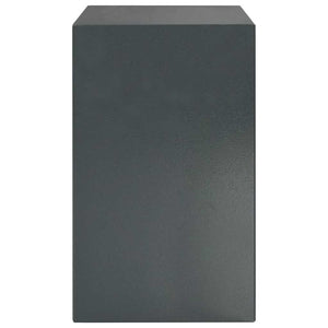Cassaforte Elettronica Digitale con Blocco per Impronte 31x35x50 cm Acciaio 42011312