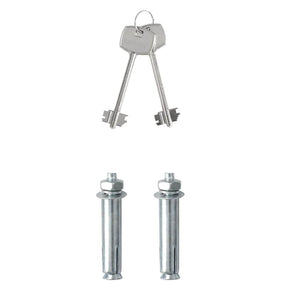 vidaXL Cassaforte Grigio scuro RAL7016 17 x 23 x 17 cm Acciaio