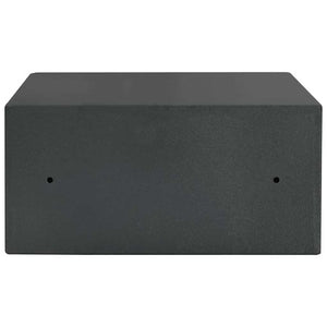 Cassa Digitale Elettronica  Grigio Scuro 42x37x20 cm Acciaio 42011317