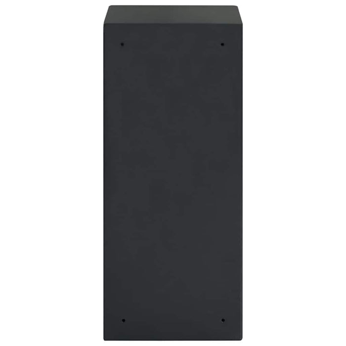 Cassaforte Digitale Grigia Scura 35x31x80 cm Acciaio 42011318