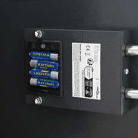 Casseforte con tastiera  Grigio gunmetal Acciaio, Cromo Media 42011319