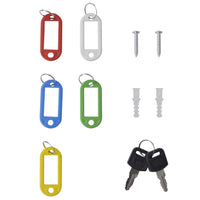 Armadi per chiavi  Crema Acciaio Medio Serrature 42011321