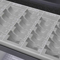 Scatola per Contanti con blocco Nero 30 x 24 x 9 cm Acciaio 42011322