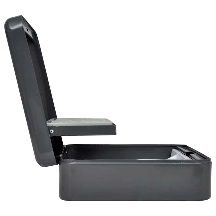 Scatola per Contanti con blocco Nero 30 x 24 x 9 cm Acciaio 42011322