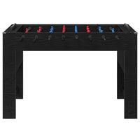 Tavolo da Foosball Rovere Nero 125 x 60,5 x 80 cm 858885