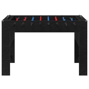 Tavolo da Foosball Rovere Nero 125 x 60,5 x 80 cm 858885