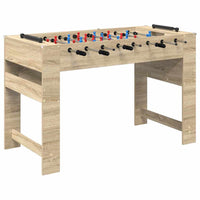 Tavolo da Foosball Rovere Sonoma 125 x 60,5 x 80 cm 858886