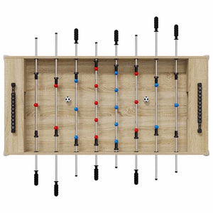 Tavolo da Foosball Rovere Sonoma 125 x 60,5 x 80 cm 858886