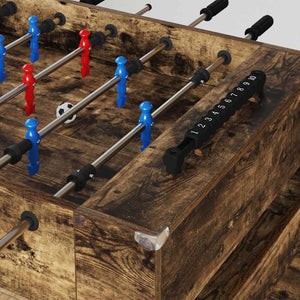 Tavolo da Foosball Rovere fumé 125 x 60,5 x 80 cm 858888