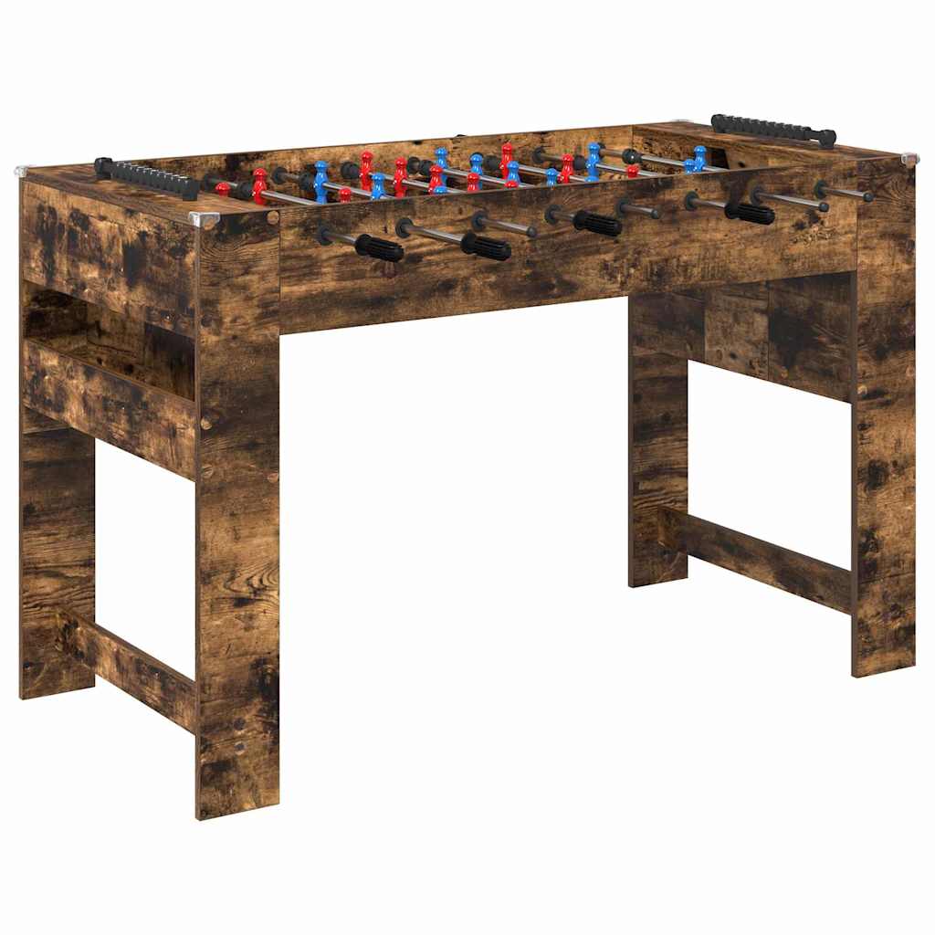Tavolo da Foosball Rovere fumé 125 x 60,5 x 80 cm 858888
