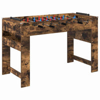 Tavolo da Foosball Rovere fumé 125 x 60,5 x 80 cm 858888