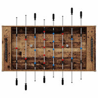 Tavolo da Foosball Legno vecchio 125 x 60,5 x 80 cm 858891