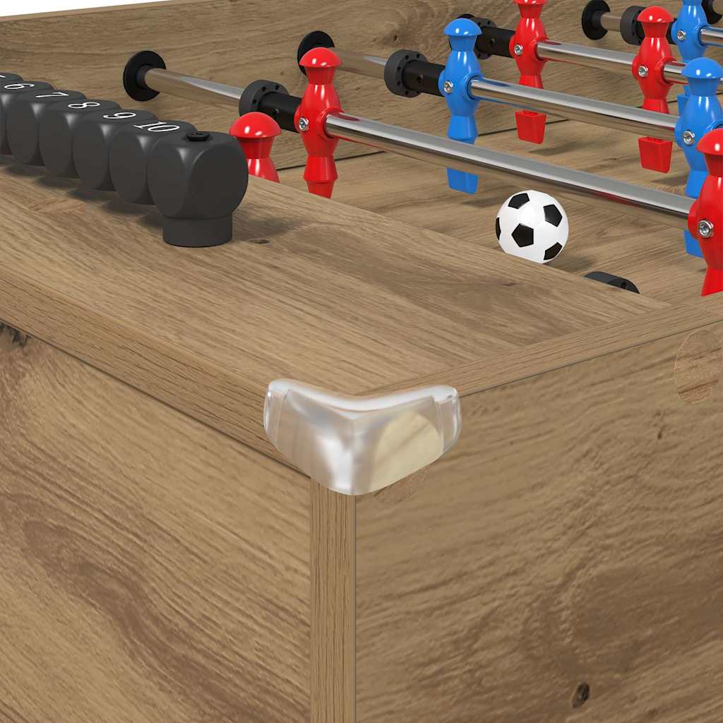 Tavolo da Foosball Rovere artigianale 125 x 60,5 x 80 cm 858892