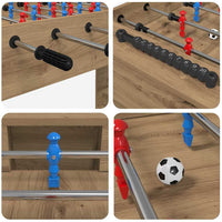 Tavolo da Foosball Rovere artigianale 125 x 60,5 x 80 cm 858892