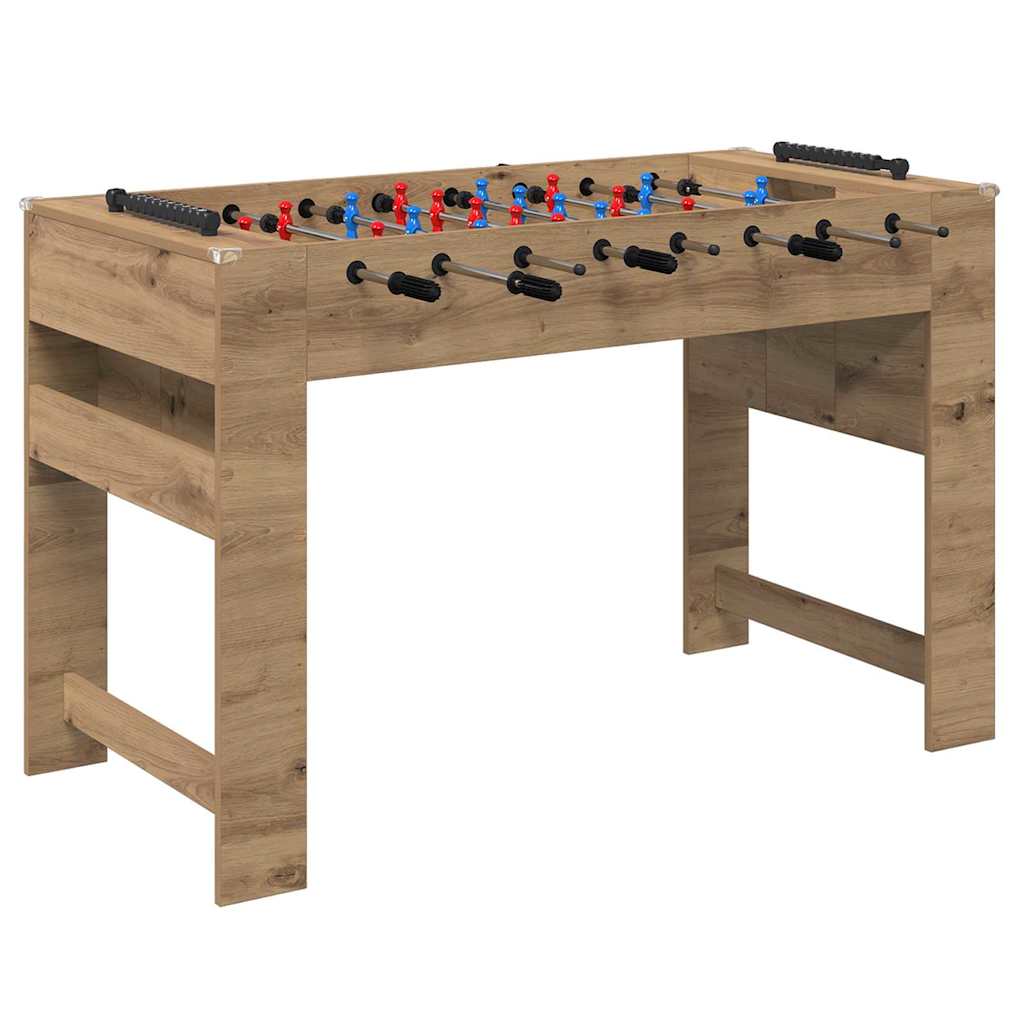 Tavolo da Foosball Rovere artigianale 125 x 60,5 x 80 cm 858892