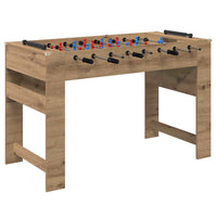 Tavolo da Foosball Rovere artigianale 125 x 60,5 x 80 cm 858892