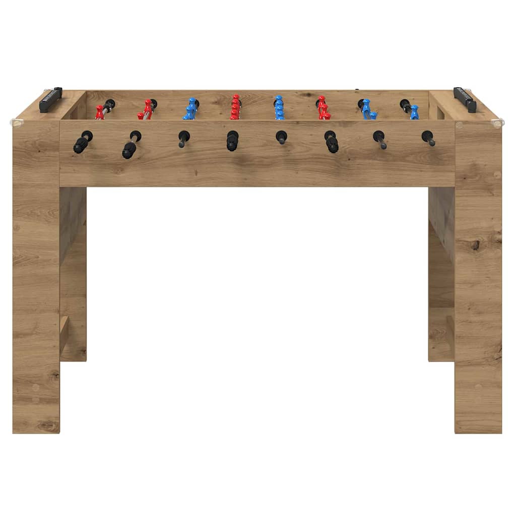 Tavolo da Foosball Rovere artigianale 125 x 60,5 x 80 cm 858892