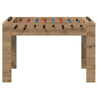 Tavolo da Foosball Rovere artigianale 125 x 60,5 x 80 cm 858892