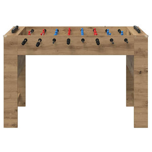Tavolo da Foosball Rovere artigianale 125 x 60,5 x 80 cm 858892
