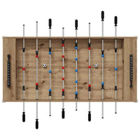Tavolo da Foosball Rovere artigianale 125 x 60,5 x 80 cm 858892