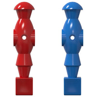 Giocatori del Tavolo da Calcio 22 pcs Blu e Rosso 858894