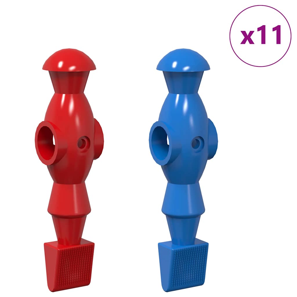Giocatori del Tavolo da Calcio 22 pcs Blu e Rosso 858894