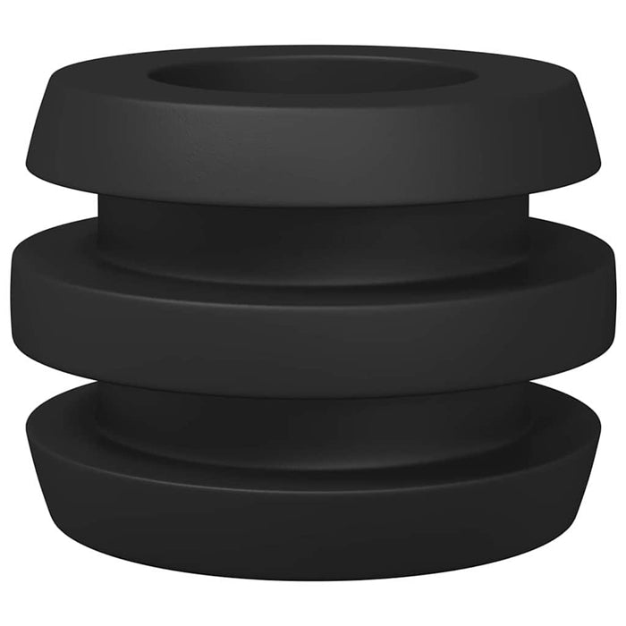 Tavolo da Calcio Paracolpi 3 x 3 x 2 cm Asta 16 pcs Nero 858896