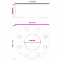 Paracolpi per Tavolo da Calcio 16 pcs Nero 3,3 x 2,8 x 1 cm 858897