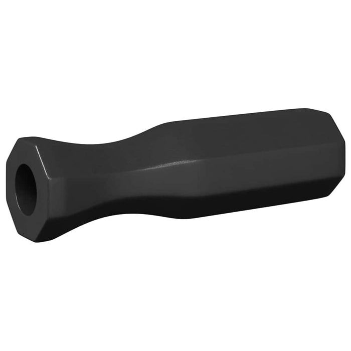 Maniglie per il tavolo da football 10 pcs Nero 858898